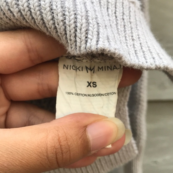 [Nicki Minaj] Cable Knit Pull Over Sweater XS - Picture 4 of 7
